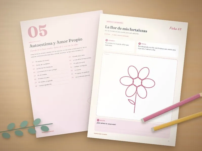 Fichas del módulo Autoestima y Amor Propio